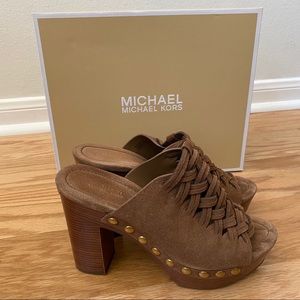 Westley Mule with Heels - MICHAEL Michael Kors